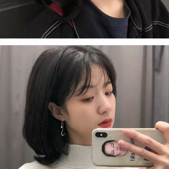 Moon Star Dangle Earrings - Picture 4 of 8